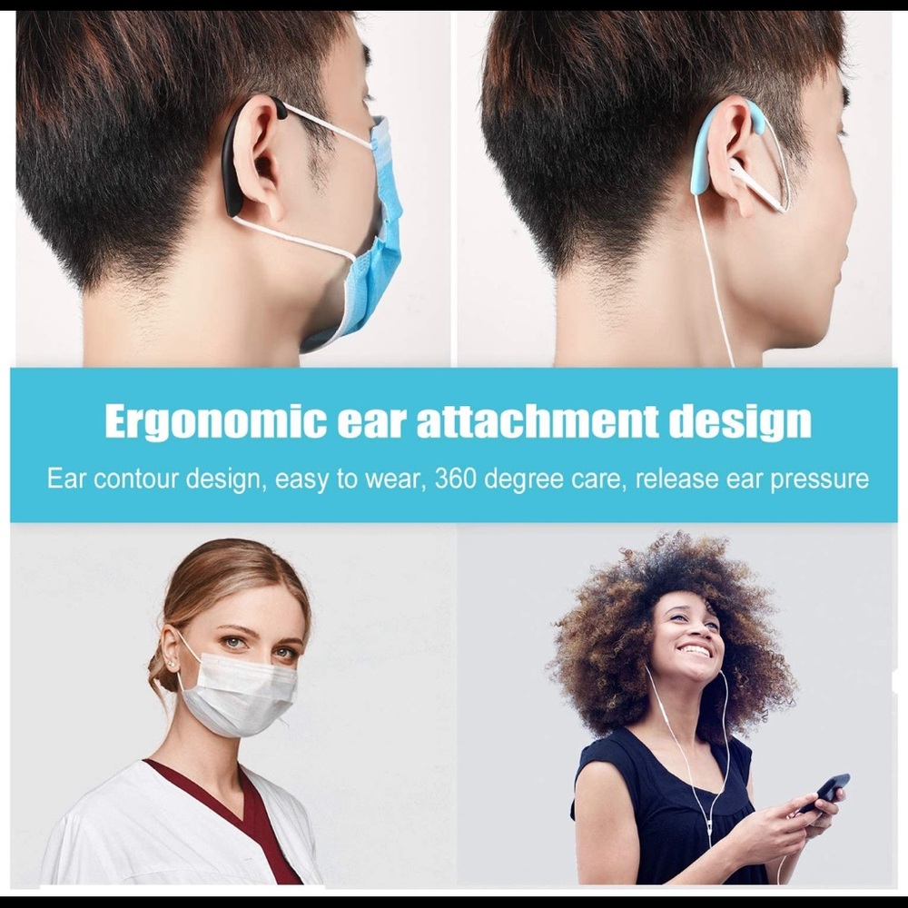 Ear attachments and hooks